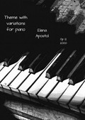 Theme with variations for piano